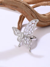 Celestial Butterfly Statement Ring – Silver