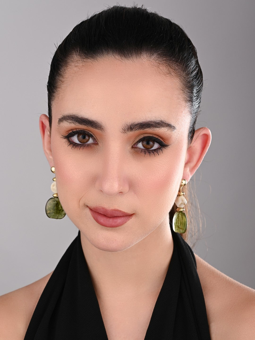 Emerald Tide Drop Earring - Reenisaa