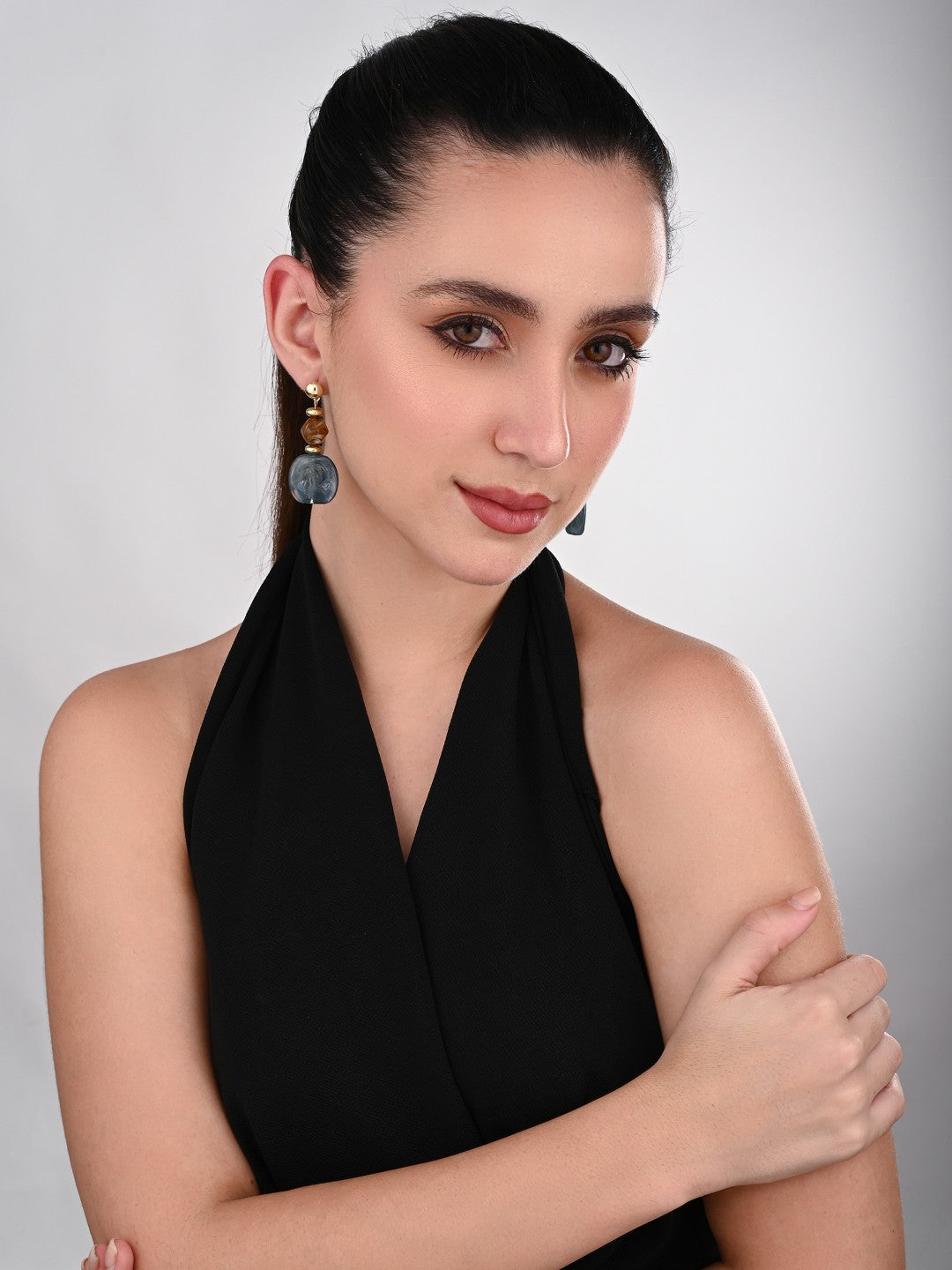 Azure Wave Drop Earring - Reenisaa