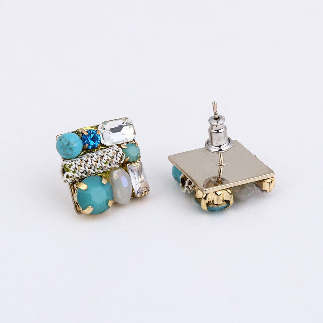 Celestial Teal Stud
