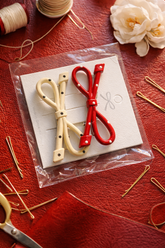 Kids Valentina Bow Luxe Clip Set of 2