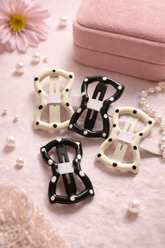 Everyday Polka Hair Clutchers Set of 4