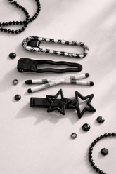 Midnight Star Hair Pins Set of 4