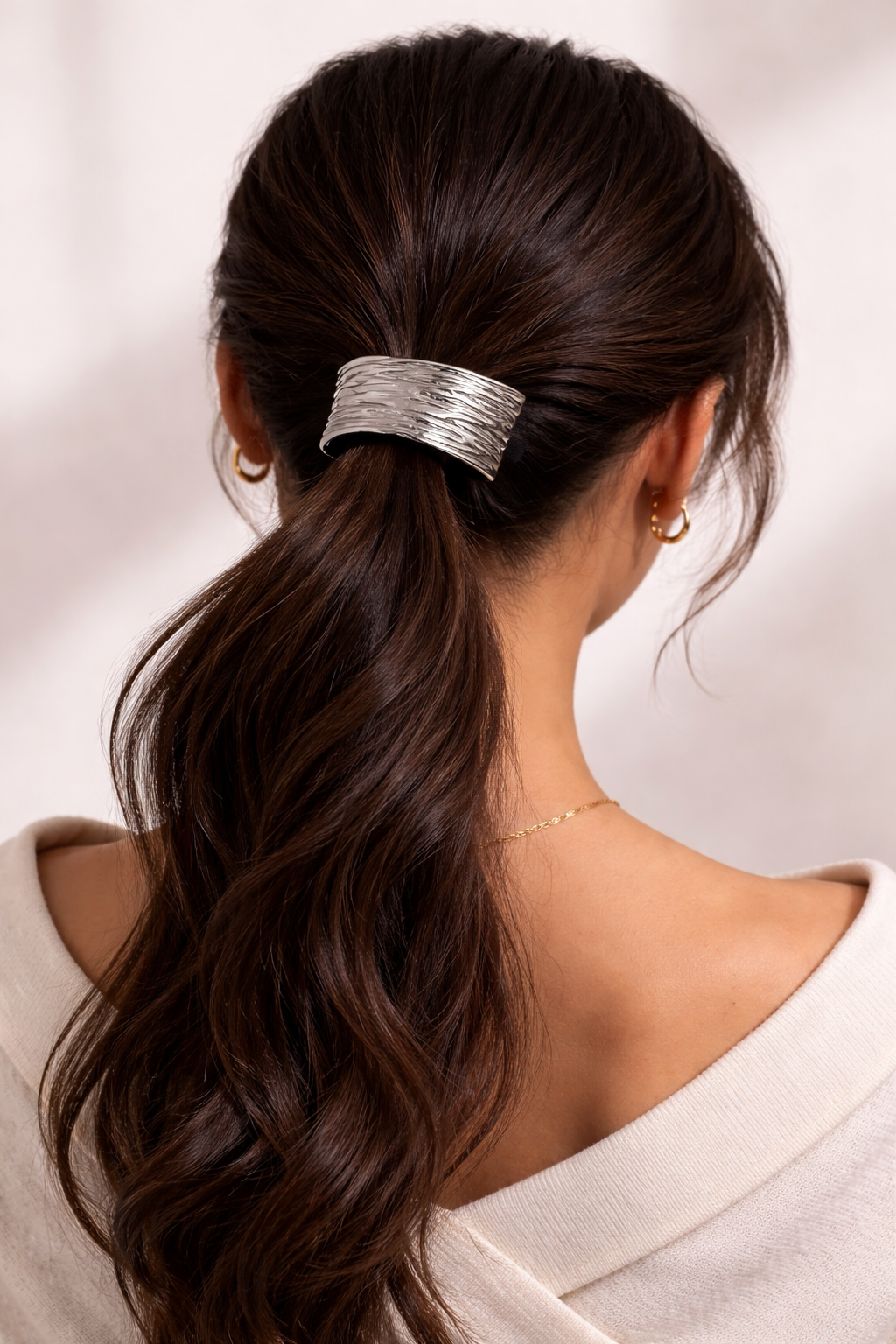 Molten Gold Luxe Hair Tie