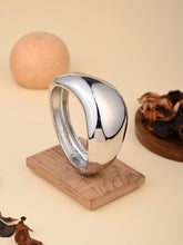 Silver Aura Statement Cuff