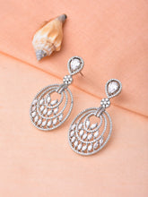 Elegant Oval Diamond Drops