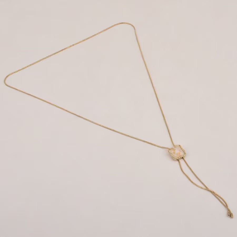 Adjustable Lariatt Necklace