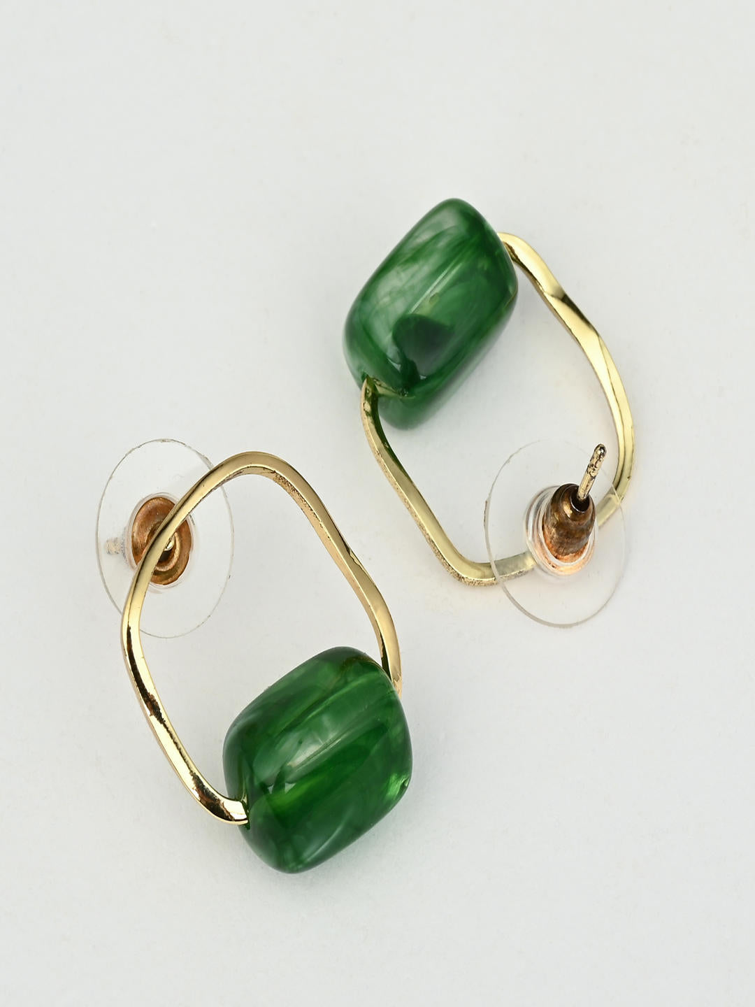 Emerald Edge Studs