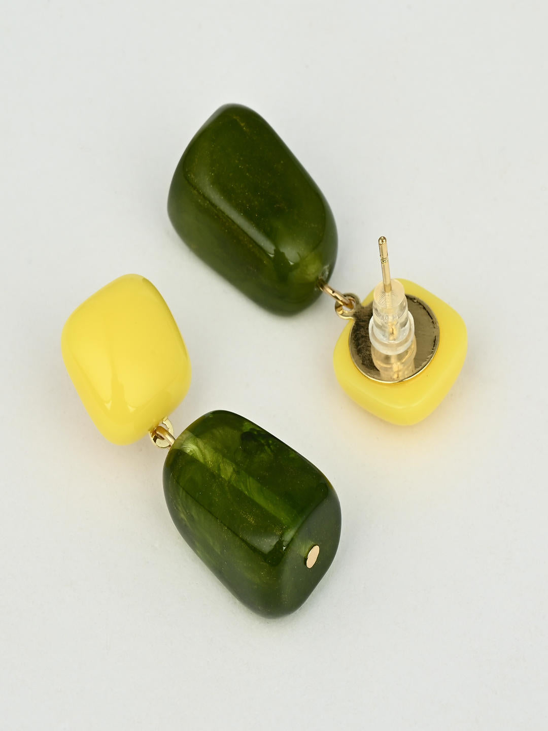 Citrus Moss Drop Earring