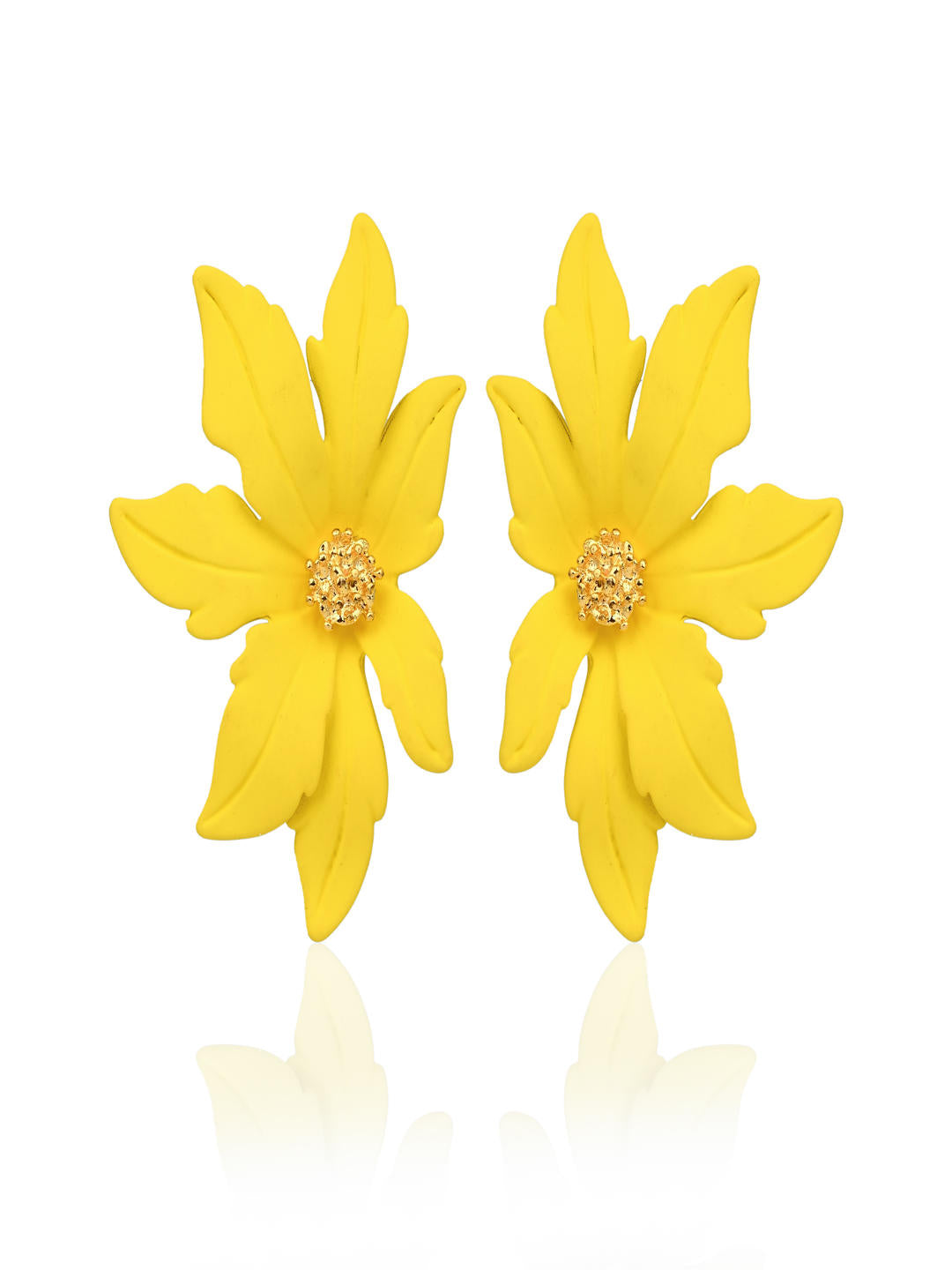 Floral Bloom Stud Earrings - Reenisaa