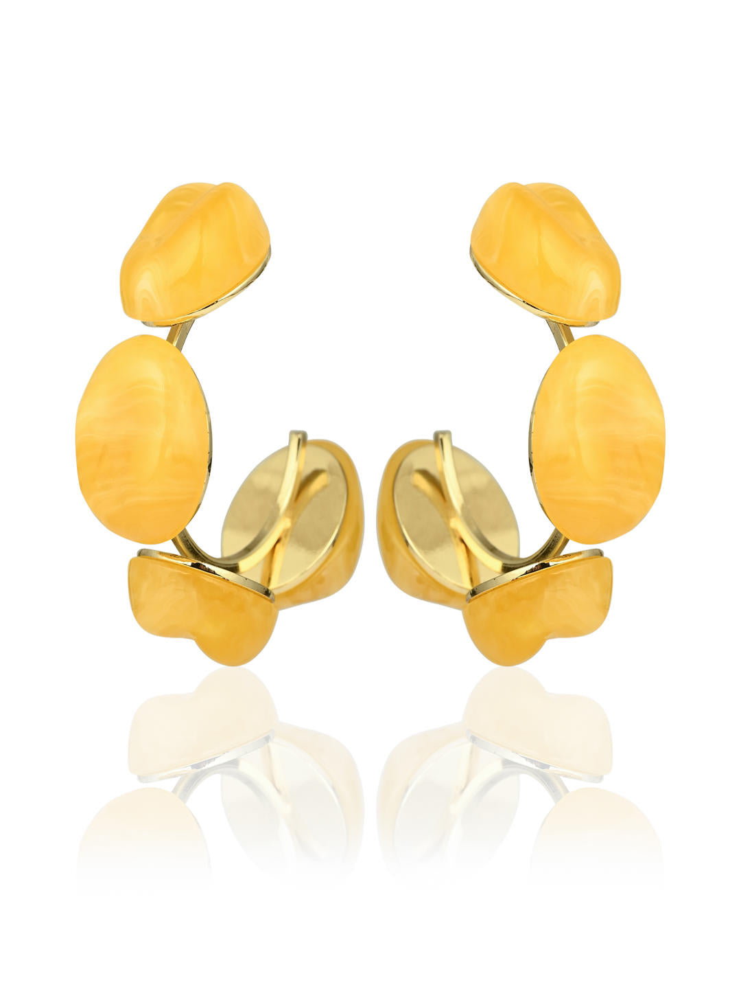 Mustard Bloom Earrings
