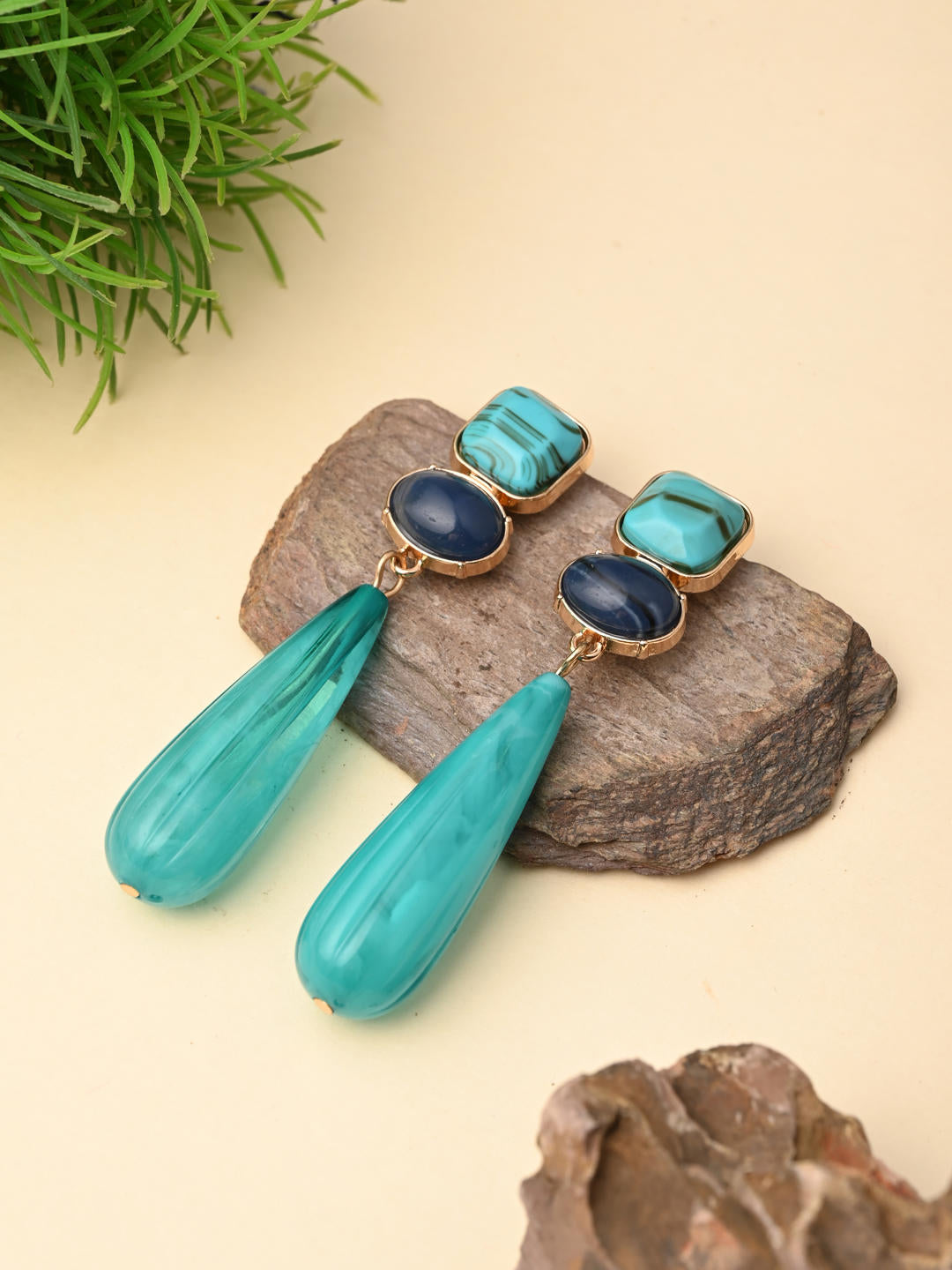 Ocean Echo Drop Earrings - Reenisaa