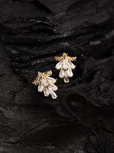 Shrub Shaped Gold Studs