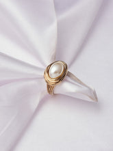 Gold Pearl Ring