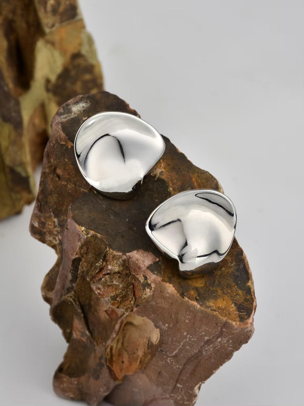Silver Stud Earring - Reenisaa