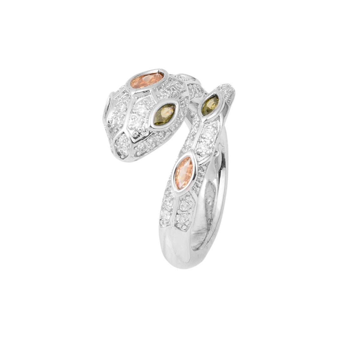 Serpent Shaped Adjustable Ring - Reenisaa