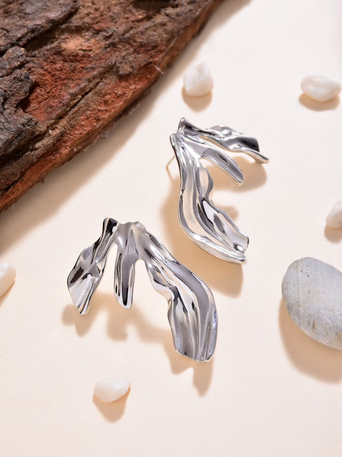 Vintage Silver Drop Earring - Reenisaa