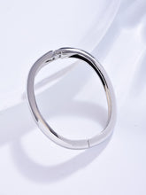 Thin Silver Bangle Perfect for Stacking