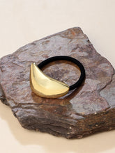 Golden Crescent Luxe Hair Tie