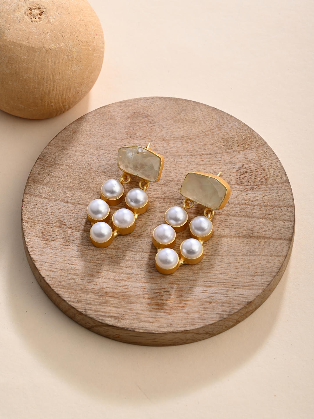 Multi-Pearl Cluster Earrings - Reenisaa