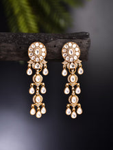 Kundan Embellished Dangler Earrings