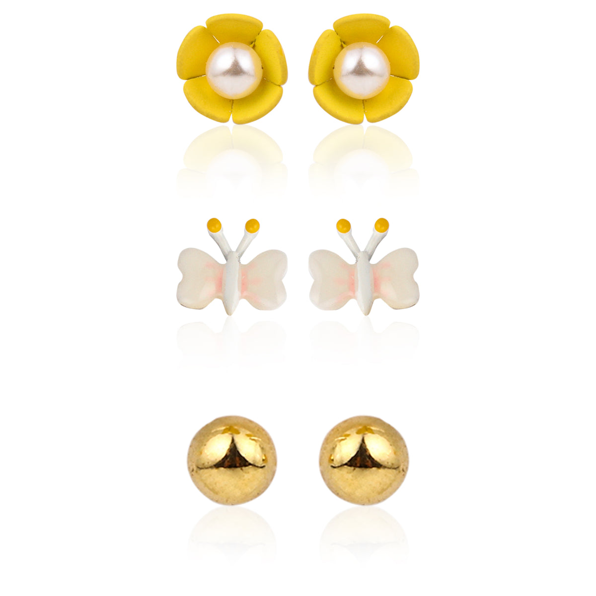Mini Radiance Trio, Cushion Crystal Set - Reenisaa