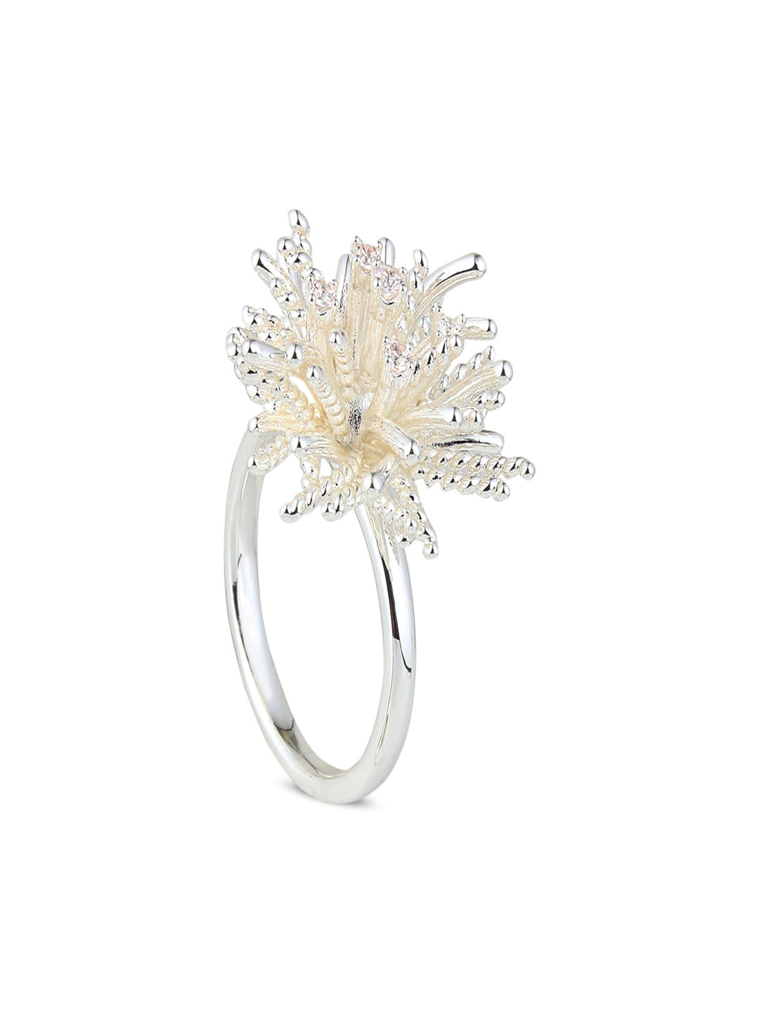 Ocean Blossom Adjustable Ring - Reenisaa