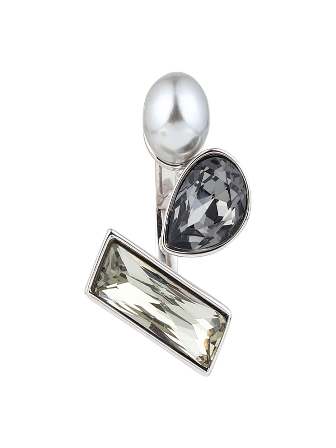Monochrome Trio Ring