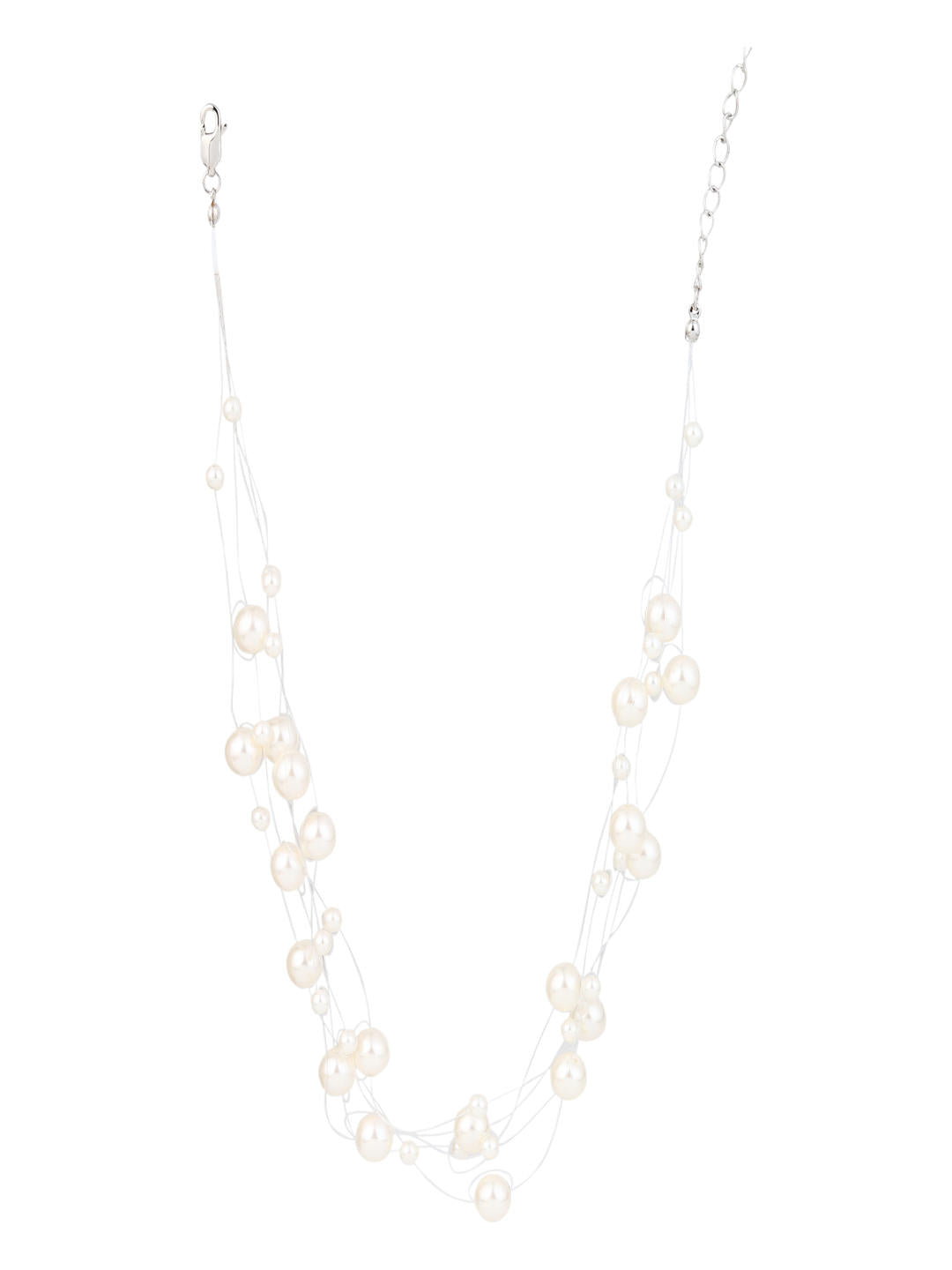 Stellar Pearl Drift Necklace