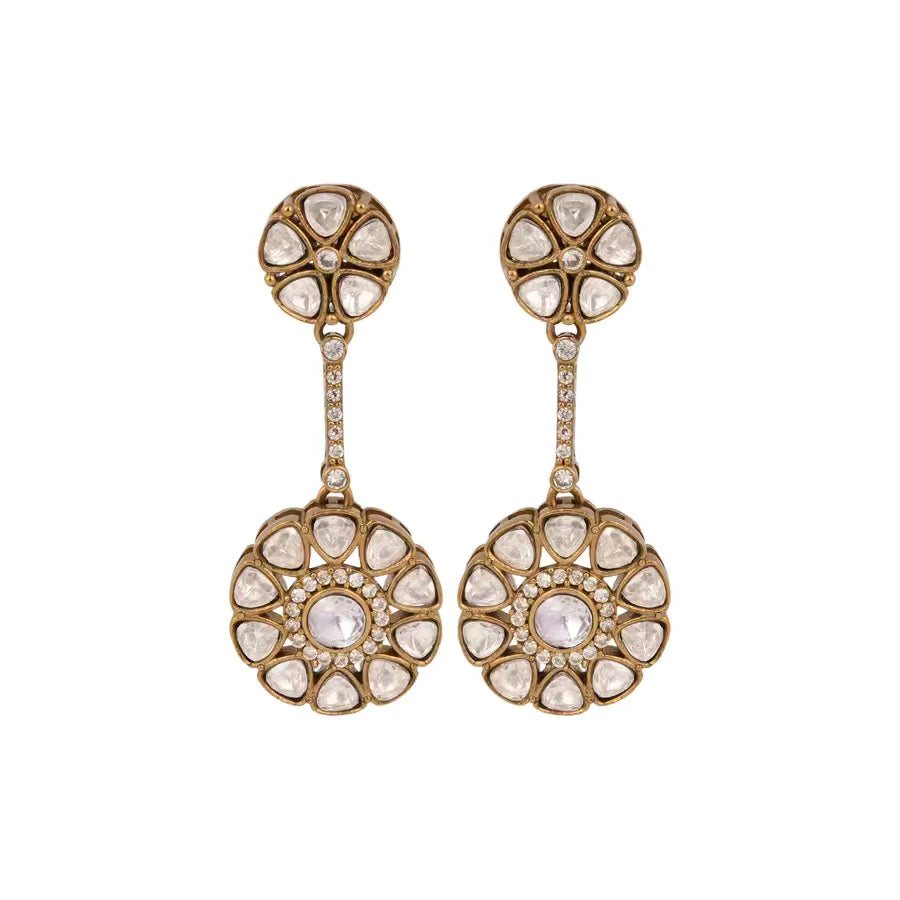 Kundan Blossom Drops