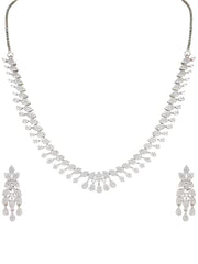 Moonlit Diamond Necklace Set