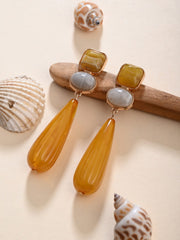 Gemstone Cascade Drop Earrings
