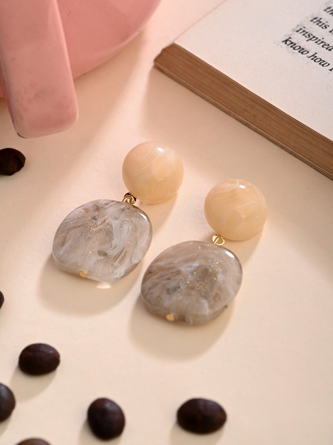Ivory Swirl Drops