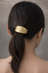 Golden Ember Statement Hair Tie