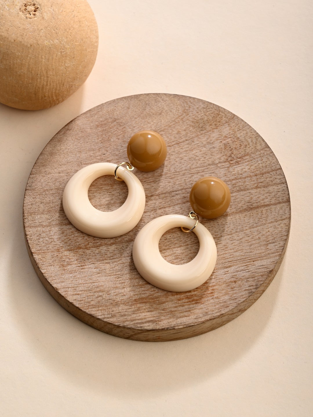 Caramel Swirl Earrings