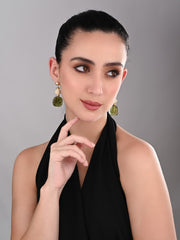 Emerald Tide Drop Earring