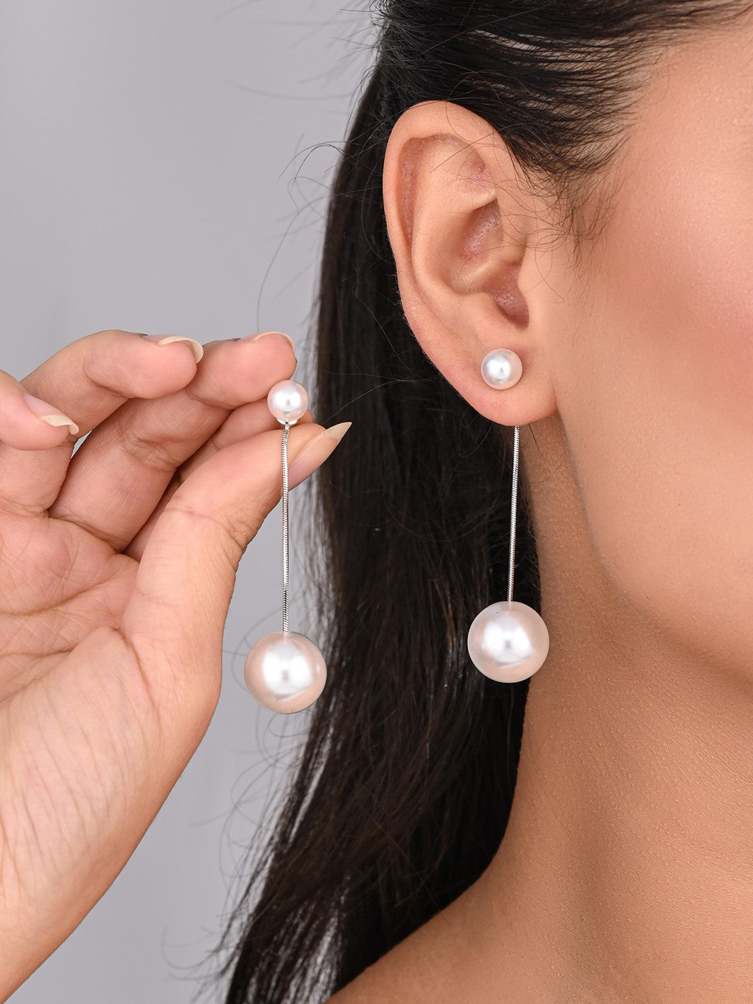 Luna Pearl Drop Earrings