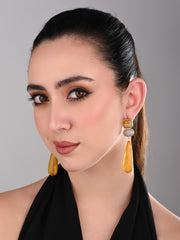 Gemstone Cascade Drop Earrings