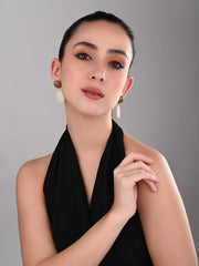 Ivory Gleam Drop Earrings