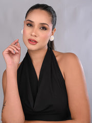 Ivory Daisy Bloom Studs