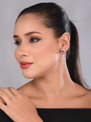 Aurora Mosaic Multi-Stone Stud Earrings