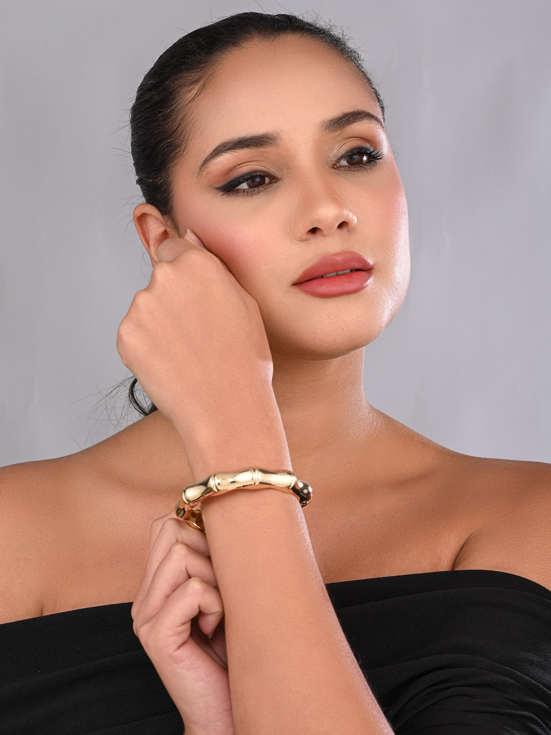 Sculpt Curve Open Bangle