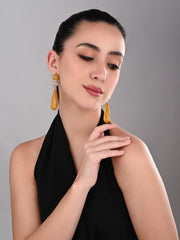 Gemstone Cascade Drop Earrings