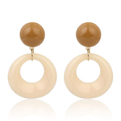 Caramel Swirl Earrings