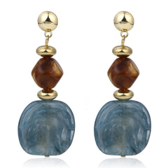 Azure Wave Drop Earring