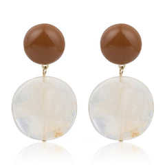 Ivory Gleam Drop Earrings