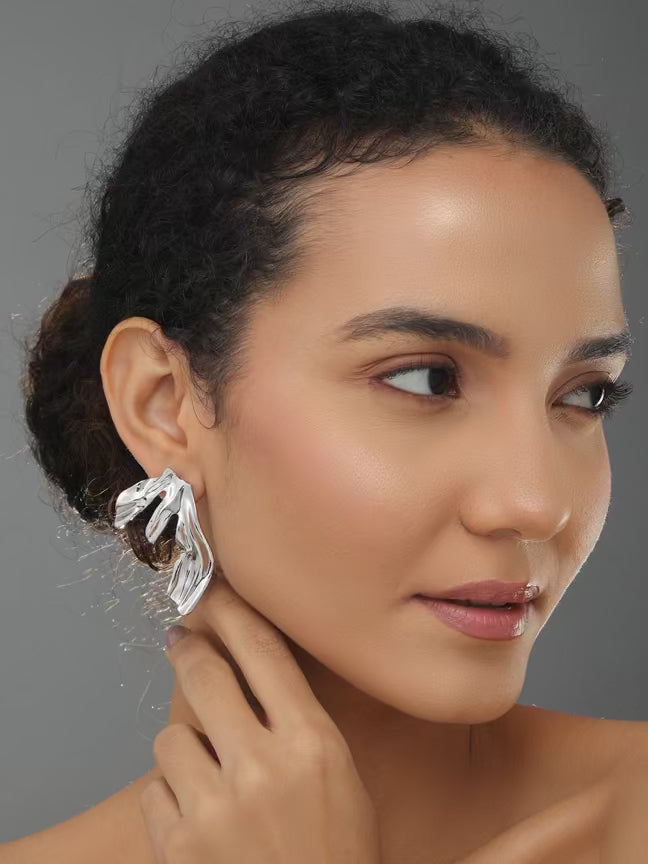 Vintage Silver Drop Earring