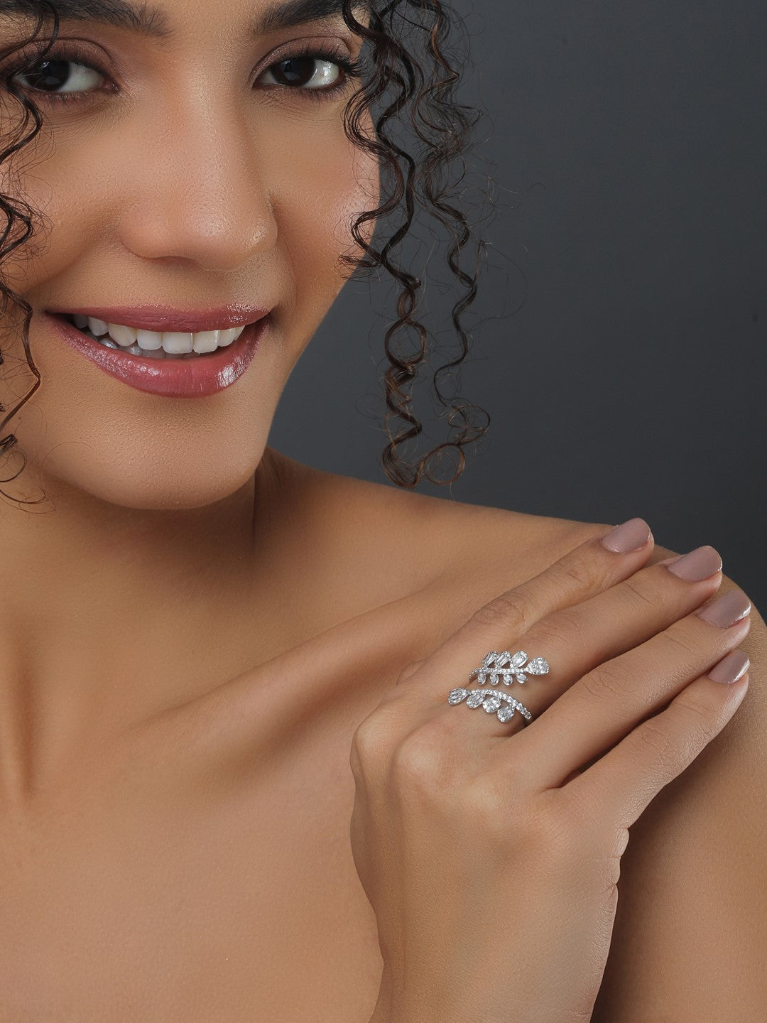 Celeste Spark Wrap Ring