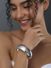 Silver Bold Bangle