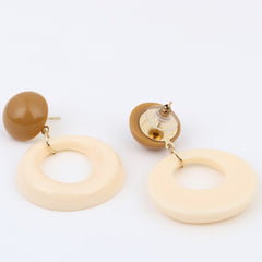 Caramel Swirl Earrings